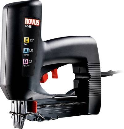Novus Tools J-165 EAD 105112200 Elektrotacker Klammerntyp Typ 53, Typ 53F Klammernlänge 8 - 18 mm