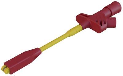 Hirschmann Test & Measurement KLEPS 2800 rt Sicherheits-Abgreifklemme Steckanschluss 4 mm CAT III 1000 V Rot