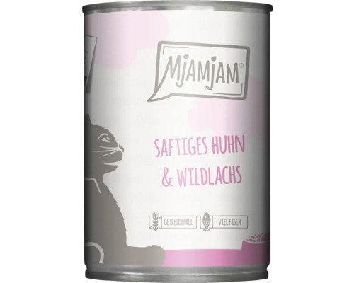 MjAMjAM Huhn und Wildlachs 400 g