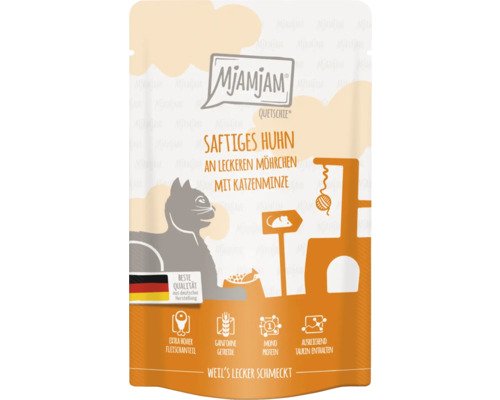 MjAMjAM saftiges Huhn und Möhrchen 125 g