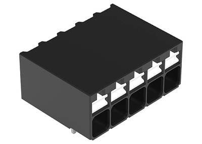 WAGO 2086-1225 Printklemme 1.50 mm² Polzahl 5 Schwarz 1 St.