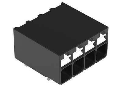 WAGO 2086-1204 Printklemme 1.50 mm² Polzahl 4 Schwarz 1 St.