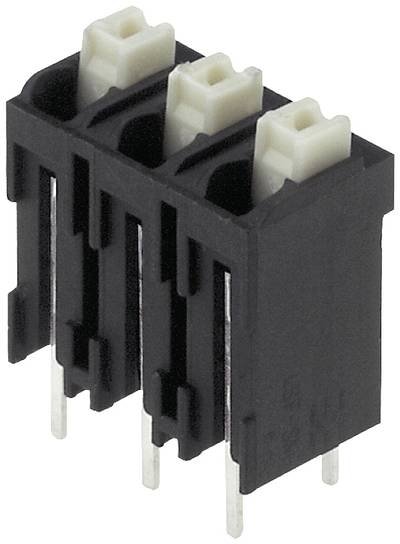 Weidmüller 2599710000 Federkraftklemmblock 1.5 mm² Polzahl 6 Schwarz 504 St.