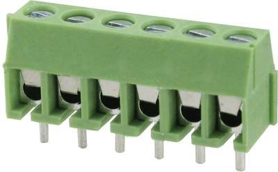 Degson DG350-3.5-03P-14-00AH-200 Schraubklemmblock 2 mm² Polzahl 3 Grün 200 St.