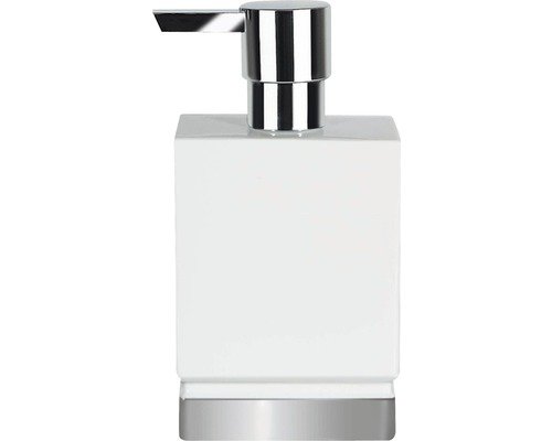 Seifenspender Spirella Roma weiss/silber