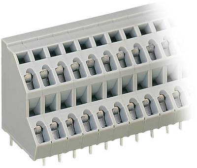 WAGO 736-112 Doppelstockklemme 2.50 mm² Polzahl 24 Grau 1 St.