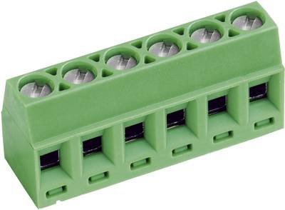 PTR Hartmann 50602060021E Schraubklemmblock 1.00 mm² Polzahl 6 Grün 1 St.