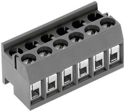 PTR Hartmann 51350100001E Schraubklemmblock 1.50 mm² Polzahl 10 Grau 1 St.