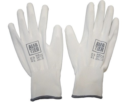 AlfaTier Malerhandschuhe Micro Flex weiss Gr. 10