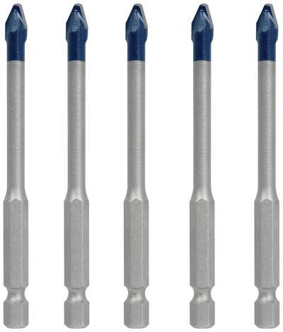 Bosch Accessories EXPERT HEX-9 HardCeramic 2608900599 Fliesenbohrer-Set 5teilig 6 mm Sechskantschaft 5 St.