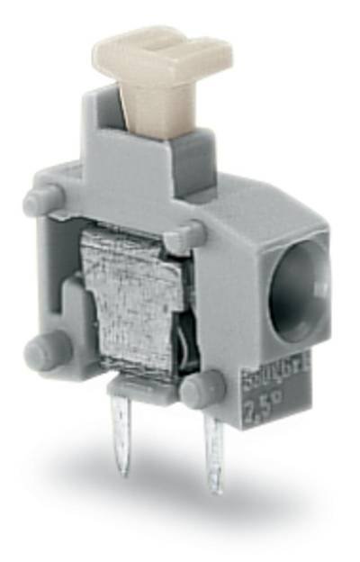 WAGO 235-740/331-000 Federkraftklemmblock 0.75 mm² Polzahl 1 Rot 800 St.