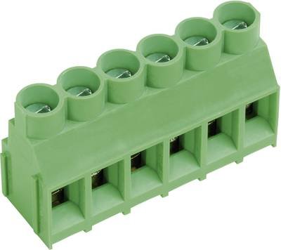 PTR Hartmann 50840020201D Schraubklemmblock 4.00 mm² Polzahl 2 Grün 1 St.