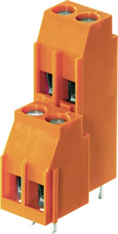 Weidmüller 1977480000 Doppelstockklemme 4 mm² Polzahl 8 Orange 50 St.