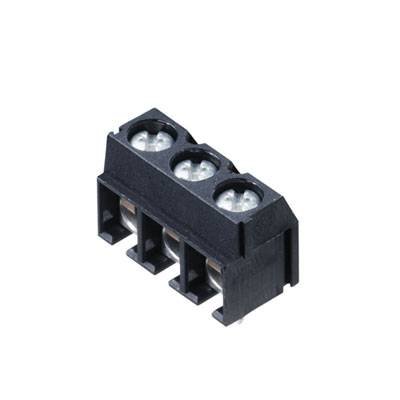 Weidmüller 1760520000 Schraubklemmblock 2.5 mm² Polzahl 3 Schwarz 500 St.