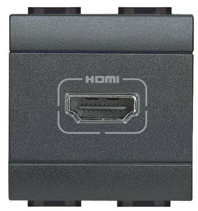 Legrand HDMI Living&Light Grau L4284 1 St.