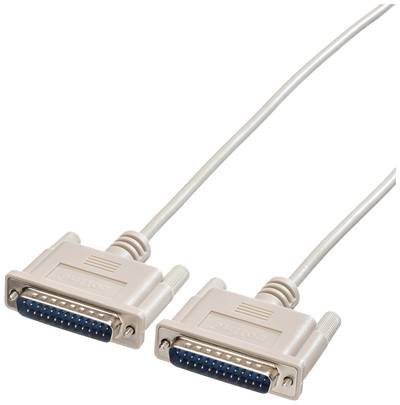 ROLINE RS232 Kabel 25pol. ST-ST, 1,8 m