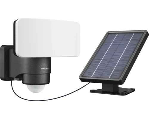 Philips Solarleuchte Tylus 6 W 5000 K schwarz