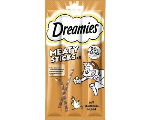 Dreamies Meaty Sticks mit Huhn 30 g