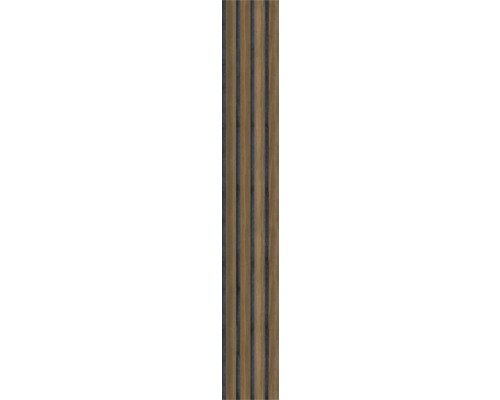 Akustikpaneel KIWI WALL walnut terra/ braun 10x195x1380 mm