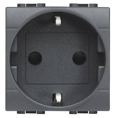 Legrand Steckdose Living&Light Anthrazit L4141 1 St.