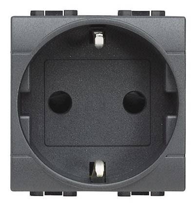 Legrand Steckdose Living&Light Anthrazit L4141AN 1 St.