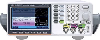 GW Instek MFG-2130M Funktionsgenerator netzbetrieben 1 µHz - 30 MHz 1-Kanal Arbiträr, Sinus, Rechteck, Dreieck, Puls
