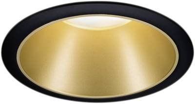 Paulmann 93395 LED-Einbauleuchte GU10 Schwarz (matt), Gold
