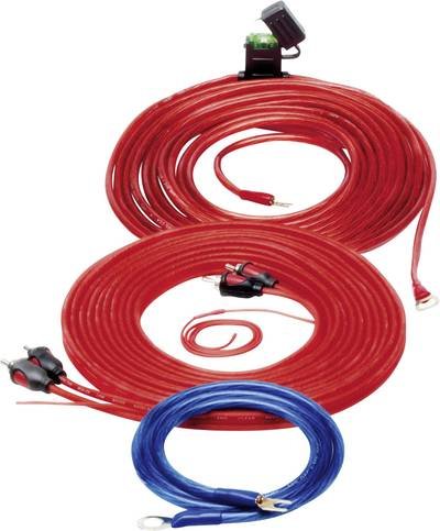 Sinuslive KS-6 Car HiFi Endstufen-Anschluss-Set 6 mm²
