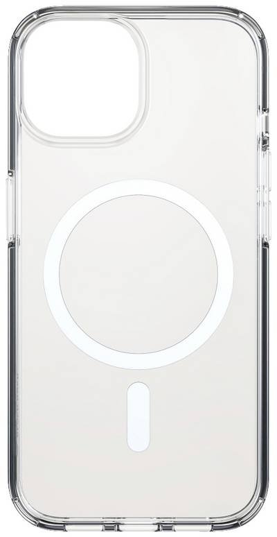 Black Rock Mag Clear Case Backcover Apple iPhone 15 Transparent MagSafe kompatibel, Stoßfest 1300CCM01