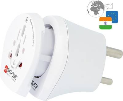 Skross 1.500215-E Reiseadapter CO W to IND
