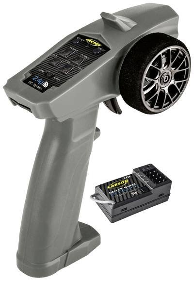 Carson Modellsport Reflex Wheel Start Pistolengriff-Fernsteuerung 2,4 GHz Anzahl Kanäle: 3