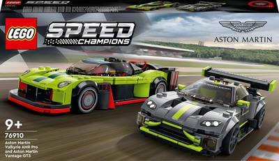 76910 LEGO® SPEED CHAMPIONS Aston Martin Valkyrie AMR Pro & Aston Martin Vantage GT3