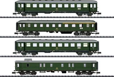 MiniTrix 18709 MiniTrix 18709 N 4er-Set Personenwag. Nahverkehr der DB, MHI