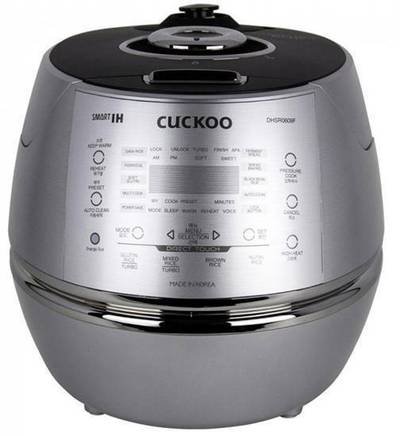 Cuckoo CRP-CHSS1009FN Reiskocher Weiß, Gold