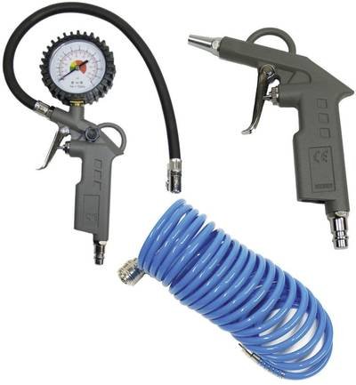 Aerotec AeroTEC 200654, Zubehörsatz für Luftkompressor, Jede Marke, 8 bar, 5 m Druckluft-Werkzeugset 12 bar