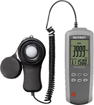 VOLTCRAFT MS-200LED MS-200LED LED-Luxmeter 0 - 400000 lx