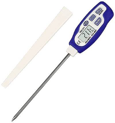 PCE Instruments Stabthermometer PCE-ST 1 mit Sensor NTC |Messbereich -40 … 250 °C |Fühler: Ø 3,8 mm |IP 65