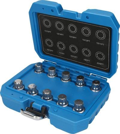 Felgenschloss-Sortiment für BMW, 10-tlg Brilliant Tools BT691170