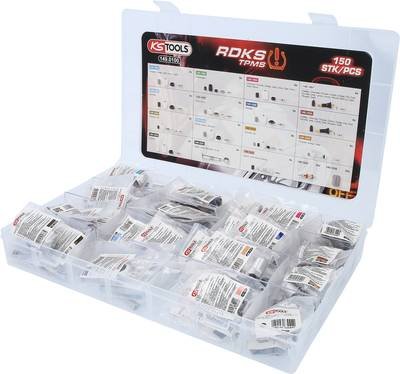 RDKS / TPMS Service-Sortiment für Reifendruck-Kontrollsysteme, 150-tlg KS Tools 149.0100