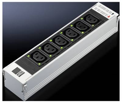 Rittal DK 7859.120 7859120 Steckdosenmodul Schwarz 1 St.