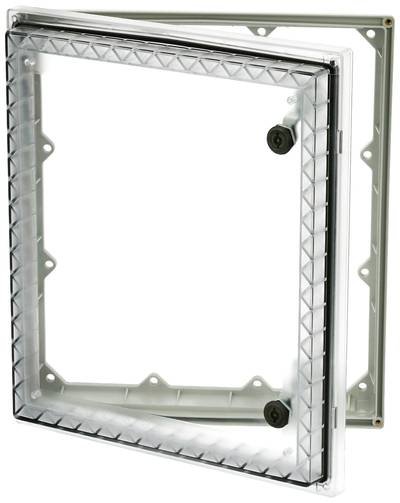 Fibox PW 343009 T 4901824 Sichtfenster Deckel Transparent, Doppelbart, UV-beständig (L x B x H) 88 x 295 x 342 mm Polyca