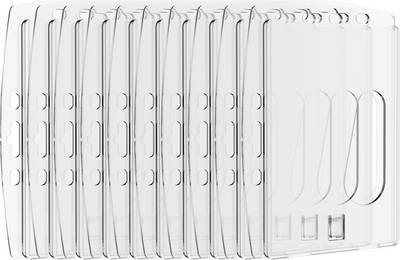 Elevar SP-13503848 Ausweishalter (L x B x H) 60 x 100 x 0.5 mm Ausstanzung, kombinierbar mit Clip, kombinierbar mit Jojo
