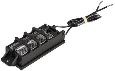 TRU COMPONENTS TC-DQ-54B2-24V-70W-Z Heizelement 24 V/DC, 24 V/AC 70 W (L x B x H) 95 x 31 x 25 mm