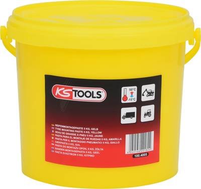 Reifenmontagepaste 5 kg, gelb KS Tools 100.4005