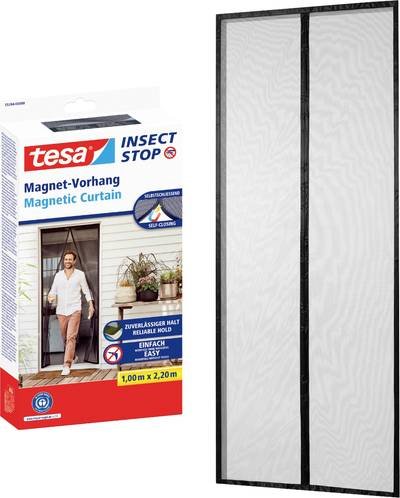 tesa Fliegengitter 55394-00000-00 Magnetvorhang (B x H) 1.00 m x 2.20 m Anthrazit 1 St.
