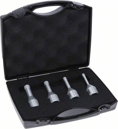 Bosch Accessories 2607017579 Glas- und Fliesenbohrer 4teilig 6 mm, 8 mm, 10 mm, 12 mm 4 Teile