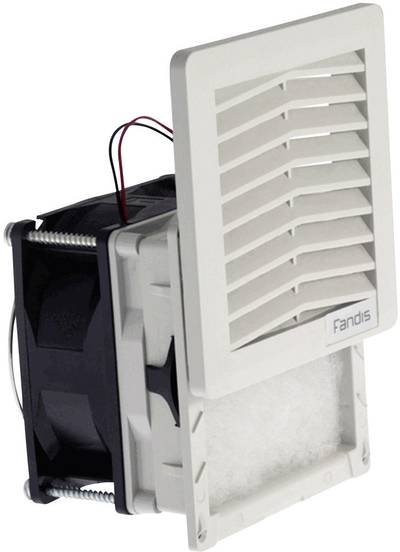 Fandis FF08GD24UN Schaltschrank-Lüfter 24 V/DC 15 W (B x H x T) 106.5 x 106.5 x 70.4 mm 1 St.