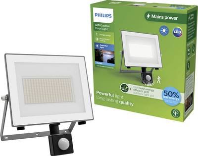 Philips LED Lois 929004643501 LED-Außenstrahler mit Bewegungsmelder 24 W Leuchtfarben: Kaltweiß