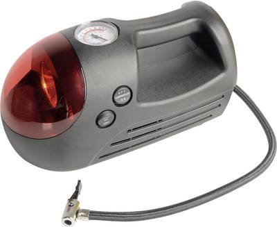 Brüder Mannesmann M 097-T Kompressor Universal-Luftkompressor 10 bar Blinklicht, mit Arbeitslampe, Analoges Manometer, K