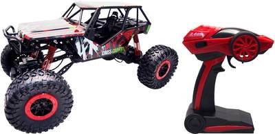 Amewi 22216 Crazy Crawler 1:10 RC Einsteiger Modellauto Elektro Crawler Allradantrieb (4WD) inkl. Akku, Ladegerät und Se